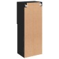 vidaXL TV-Schrank mit LED-Leuchten Schwarz 40,5x30x102 cm vidaXL TV-Schrank mit LED-Leuchten Schwarz 40,5x30x102 cm