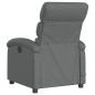 vidaXL Massagesessel Elektrisch Dunkelgrau Stoff vidaXL Massagesessel Elektrisch Dunkelgrau Stoff