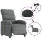 vidaXL Massagesessel Elektrisch Dunkelgrau Stoff vidaXL Massagesessel Elektrisch Dunkelgrau Stoff