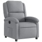 vidaXL Relaxsessel Elektrisch Hellgrau Stoff vidaXL Relaxsessel Elektrisch Hellgrau Stoff