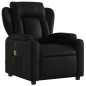 vidaXL Massagesessel Elektrisch Schwarz Kunstleder vidaXL Massagesessel Elektrisch Schwarz Kunstleder