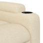 vidaXL Massagesessel Elektrisch Creme Stoff vidaXL Massagesessel Elektrisch Creme Stoff