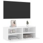 vidaXL TV-Wandschrank Weiß 80x30x30 cm Holzwerkstoff vidaXL TV-Wandschrank Weiß 80x30x30 cm Holzwerkstoff