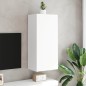 vidaXL TV-Wandschrank Weiß 40,5x30x90 cm Holzwerkstoff vidaXL TV-Wandschrank Weiß 40,5x30x90 cm Holzwerkstoff