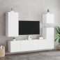vidaXL TV-Wandschrank Weiß 40,5x30x90 cm Holzwerkstoff vidaXL TV-Wandschrank Weiß 40,5x30x90 cm Holzwerkstoff