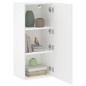 vidaXL TV-Wandschrank Weiß 40,5x30x90 cm Holzwerkstoff vidaXL TV-Wandschrank Weiß 40,5x30x90 cm Holzwerkstoff