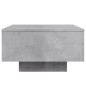 vidaXL Couchtisch Betongrau 55x55x31 cm Holzwerkstoff vidaXL Couchtisch Betongrau 55x55x31 cm Holzwerkstoff