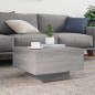 vidaXL Couchtisch Grau Sonoma 55x55x31 cm Holzwerkstoff vidaXL Couchtisch Grau Sonoma 55x55x31 cm Holzwerkstoff