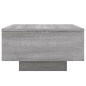 vidaXL Couchtisch Grau Sonoma 55x55x31 cm Holzwerkstoff vidaXL Couchtisch Grau Sonoma 55x55x31 cm Holzwerkstoff