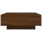 vidaXL Couchtisch Braun Eichen-Optik 80x80x31 cm Holzwerkstoff vidaXL Couchtisch Braun Eichen-Optik 80x80x31 cm Holzwerkstoff