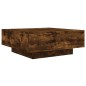 vidaXL Couchtisch Räuchereiche 80x80x31 cm Holzwerkstoff vidaXL Couchtisch Räuchereiche 80x80x31 cm Holzwerkstoff