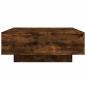 vidaXL Couchtisch Räuchereiche 80x80x31 cm Holzwerkstoff vidaXL Couchtisch Räuchereiche 80x80x31 cm Holzwerkstoff