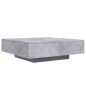 vidaXL Couchtisch Betongrau 100x100x31 cm Holzwerkstoff vidaXL Couchtisch Betongrau 100x100x31 cm Holzwerkstoff