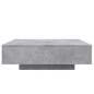 vidaXL Couchtisch Betongrau 100x100x31 cm Holzwerkstoff vidaXL Couchtisch Betongrau 100x100x31 cm Holzwerkstoff