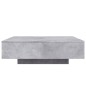 vidaXL Couchtisch Betongrau 100x100x31 cm Holzwerkstoff vidaXL Couchtisch Betongrau 100x100x31 cm Holzwerkstoff