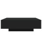 vidaXL Couchtisch mit LED-Leuchten Schwarz 100x100x31 cm vidaXL Couchtisch mit LED-Leuchten Schwarz 100x100x31 cm