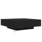 vidaXL Couchtisch mit LED-Leuchten Schwarz 100x100x31 cm vidaXL Couchtisch mit LED-Leuchten Schwarz 100x100x31 cm