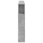 vidaXL LED-Kopfteil Betongrau 200x18,5x103,5 cm Holzwerkstoff vidaXL LED-Kopfteil Betongrau 200x18,5x103,5 cm Holzwerkstoff