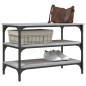 vidaXL Schuhbank Grau Sonoma 70x38,5x49 cm Holzwerkstoff vidaXL Schuhbank Grau Sonoma 70x38,5x49 cm Holzwerkstoff