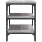 vidaXL Schuhbank Grau Sonoma 70x38,5x49 cm Holzwerkstoff vidaXL Schuhbank Grau Sonoma 70x38,5x49 cm Holzwerkstoff