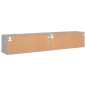 vidaXL TV-Wandschränke 2 Stk. Betongrau 80x30x30 cm Holzwerkstoff vidaXL TV-Wandschränke 2 Stk. Betongrau 80x30x30 cm Holzwerkstoff