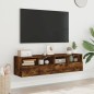 vidaXL TV-Wandschränke 2 Stk. Räuchereiche 60x30x30 cm Holzwerkstoff vidaXL TV-Wandschränke 2 Stk. Räuchereiche 60x30x30 cm Holzwerkstoff