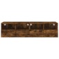 vidaXL TV-Wandschränke 2 Stk. Räuchereiche 60x30x30 cm Holzwerkstoff vidaXL TV-Wandschränke 2 Stk. Räuchereiche 60x30x30 cm Holzwerkstoff
