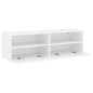 vidaXL TV-Wandschrank Weiß 100x30x30 cm Holzwerkstoff vidaXL TV-Wandschrank Weiß 100x30x30 cm Holzwerkstoff