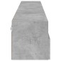 vidaXL TV-Wandschränke 2 Stk. Betongrau 100x30x30 cm Holzwerkstoff vidaXL TV-Wandschränke 2 Stk. Betongrau 100x30x30 cm Holzwerkstoff