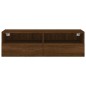 vidaXL TV-Wandschrank Braun Eiche-Optik 100x30x30 cm Holzwerkstoff vidaXL TV-Wandschrank Braun Eiche-Optik 100x30x30 cm Holzwerkstoff