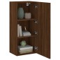 vidaXL TV-Wandschrank Braun Eiche-Optik 40,5x30x90 cm Holzwerkstoff vidaXL TV-Wandschrank Braun Eiche-Optik 40,5x30x90 cm Holzwerkstoff