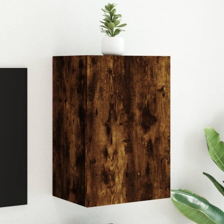 vidaXL TV-Wandschrank Räuchereiche 40,5x30x60 cm Holzwerkstoff