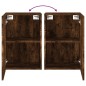 vidaXL TV-Wandschrank Räuchereiche 40,5x30x60 cm Holzwerkstoff vidaXL TV-Wandschrank Räuchereiche 40,5x30x60 cm Holzwerkstoff