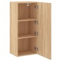 vidaXL TV-Wandschrank Sonoma-Eiche 40,5x30x90 cm Holzwerkstoff vidaXL TV-Wandschrank Sonoma-Eiche 40,5x30x90 cm Holzwerkstoff