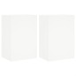 vidaXL TV-Wandschränke 2 Stk. Weiß 40,5x30x60 cm Holzwerkstoff vidaXL TV-Wandschränke 2 Stk. Weiß 40,5x30x60 cm Holzwerkstoff