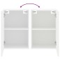 vidaXL TV-Wandschränke 2 Stk. Weiß 40,5x30x60 cm Holzwerkstoff vidaXL TV-Wandschränke 2 Stk. Weiß 40,5x30x60 cm Holzwerkstoff