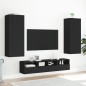 vidaXL TV-Wandschrank Schwarz 40,5x30x102 cm Holzwerkstoff vidaXL TV-Wandschrank Schwarz 40,5x30x102 cm Holzwerkstoff