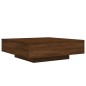 vidaXL Couchtisch Braun Eichen-Optik 100x100x31 cm Holzwerkstoff vidaXL Couchtisch Braun Eichen-Optik 100x100x31 cm Holzwerkstoff