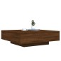 vidaXL Couchtisch Braun Eichen-Optik 100x100x31 cm Holzwerkstoff vidaXL Couchtisch Braun Eichen-Optik 100x100x31 cm Holzwerkstoff