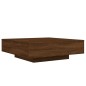 vidaXL Couchtisch Braun Eichen-Optik 100x100x31 cm Holzwerkstoff vidaXL Couchtisch Braun Eichen-Optik 100x100x31 cm Holzwerkstoff