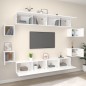 vidaXL 8-tlg. TV-Schrank-Set Weiß Holzwerkstoff vidaXL 8-tlg. TV-Schrank-Set Weiß Holzwerkstoff