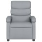 vidaXL Relaxsessel Elektrisch Hellgrau Stoff vidaXL Relaxsessel Elektrisch Hellgrau Stoff