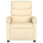 vidaXL Massagesessel Elektrisch Creme Stoff vidaXL Massagesessel Elektrisch Creme Stoff