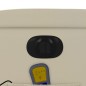 vidaXL Massagesessel Elektrisch Creme Kunstleder vidaXL Massagesessel Elektrisch Creme Kunstleder