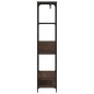 vidaXL Kleiderständer mit Schubladen Braun Eichen-Optik 100x40x180 cm vidaXL Kleiderständer mit Schubladen Braun Eichen-Optik 100x40x180 cm