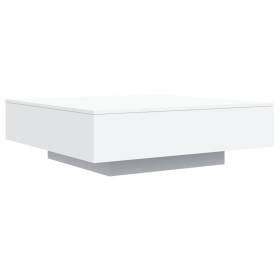 vidaXL Couchtisch Weiß 100x100x31 cm Holzwerkstoff