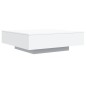 vidaXL Couchtisch Weiß 100x100x31 cm Holzwerkstoff vidaXL Couchtisch Weiß 100x100x31 cm Holzwerkstoff