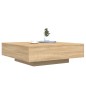 vidaXL Couchtisch Sonoma-Eiche 100x100x31 cm Holzwerkstoff vidaXL Couchtisch Sonoma-Eiche 100x100x31 cm Holzwerkstoff