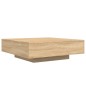 vidaXL Couchtisch Sonoma-Eiche 100x100x31 cm Holzwerkstoff vidaXL Couchtisch Sonoma-Eiche 100x100x31 cm Holzwerkstoff