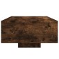 vidaXL Couchtisch mit LED-Leuchten Räuchereiche 85x55x31 cm vidaXL Couchtisch mit LED-Leuchten Räuchereiche 85x55x31 cm